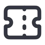 Ticket Use SVG Icon